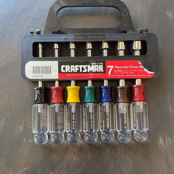 Craftsman Other Craftsman 7 Piece Nut Driver Poshmark